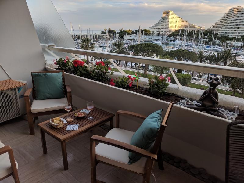 Sundowners on terrace